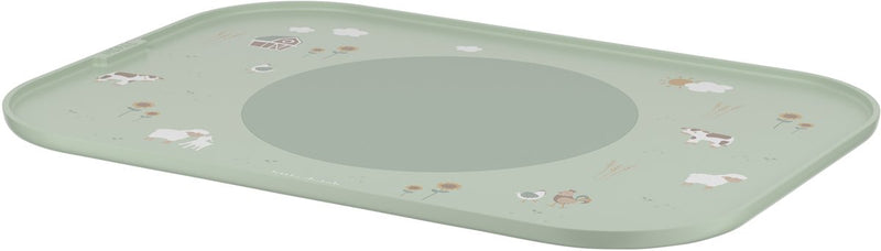 Mepal mio placemat little dutch - antislip cirkel houdt alles op z'n plek - vaatwasmachinebestendig - little farm