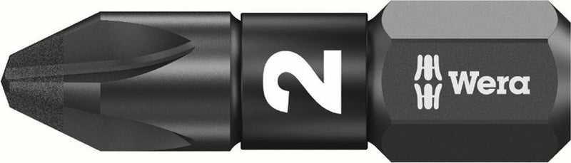Wera 855 1 impaktor dc pozidriv bit pz2 x 25mm ve=10 - 05057621001
