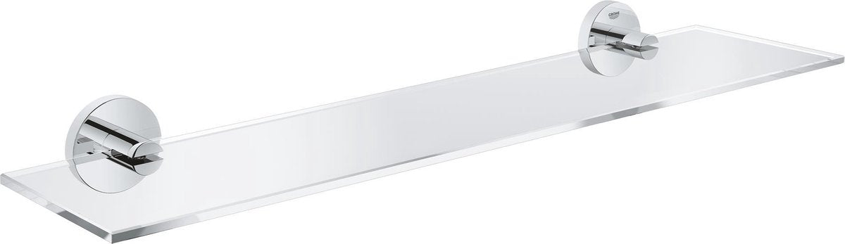 Grohe essentials glazen planchet - 600 mm - chroom