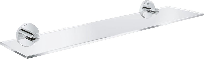 Grohe essentials glazen planchet - 600 mm - chroom