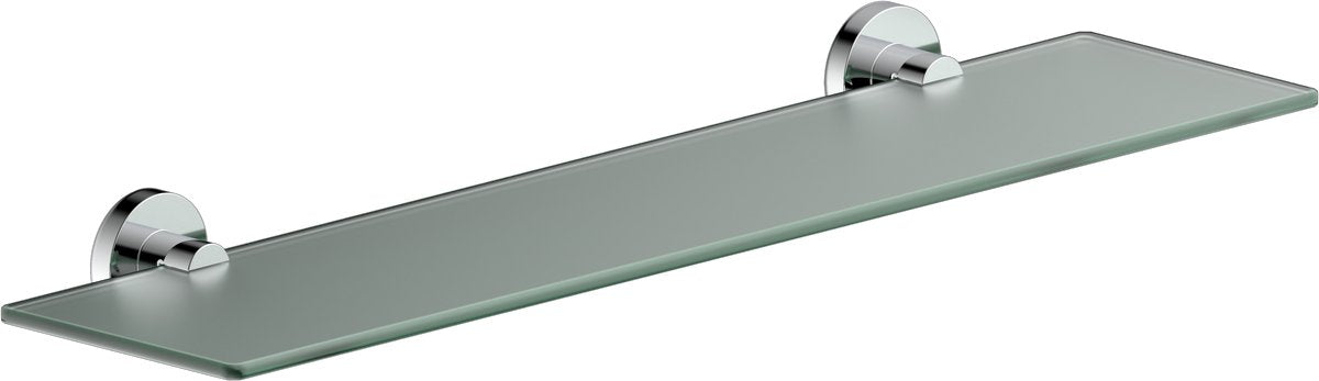 Eisl planchet - glas - om te lijmen of te schroeven - chroom