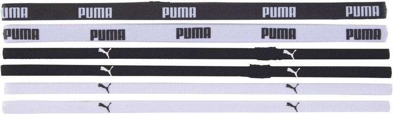 Puma tr ess hairbands dames haarbandjes - black- white