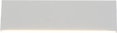 Trio concha - wandlamp - wit mat - incl. 2x smd 6 w - dimbaar met schakelaar - niet dimbaar