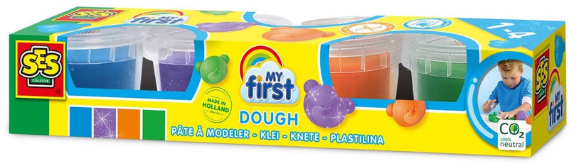 Ses my first klei - 4 kleipotjes