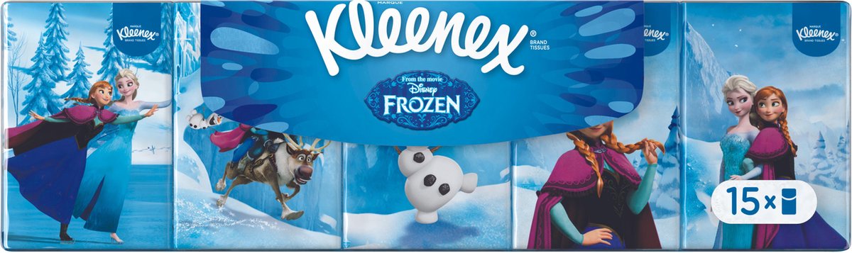 Kleenex ©disney-zakdoek princess 15x7 st