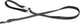 Beeztees safety gear parinca premium hondenriem - hondenlijn - met led - nylon neopreen - zwart - 150x2,5 cm