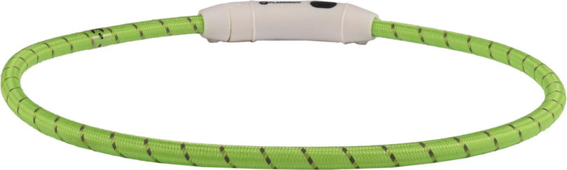 Flamingo visio leora - halsband honden - halsband led leora groen 33-63,5cm 8mm - 1st - 127009 - 1st
