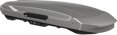 Thule motion 3 xl low titan glossy - dakkoffer - 2 zijden te openen - 75kg laadvermogen – 400 l inhoud