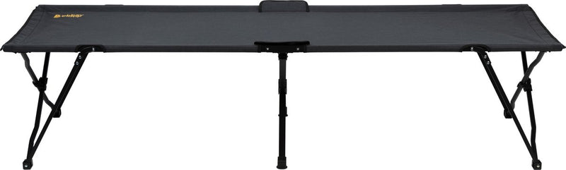 Abbey camp campingbed - asturia-206 - 206 x 75 x 47 cm - zwart