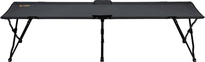 Abbey camp campingbed - asturia-206 - 206 x 75 x 47 cm - zwart