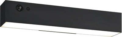 Eglo voscari wandlamp buiten - sensor - solar - 28.5 cm - zwart - dimbaar