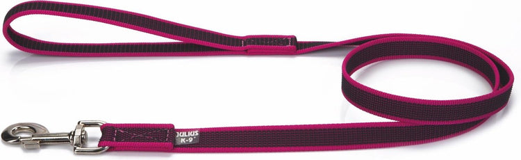 Julius k9 anti slip hondenriem roze 1,2m (20mm)
