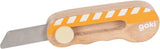 Goki werktuig: cuttermes 10x3,5x1,5cm, hout, 3+ - afbeelding 1