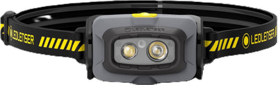 Ledlenser hf4r work - hoofdlamp - oplaadbaar - 500 lumen - ip68 - accu vooraan