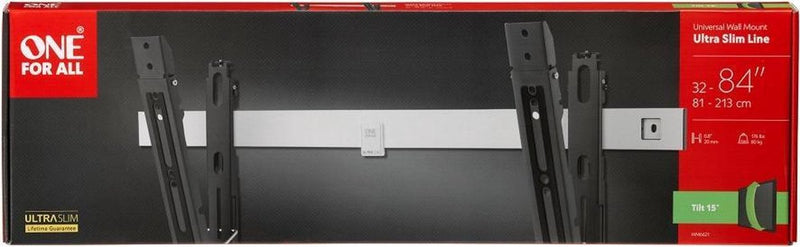 One for all wm6621 vesa 600 muurbeugel - kantelbaar plat