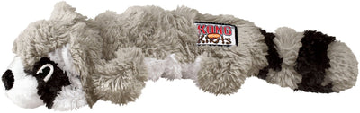 Kong scrunch knots wasbeer m - kauwspeelgoed - 458 mm x 110 mm x 84 mm - multi