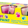 Ses creative ses vingerverf trendy kleuren, 4x110ml