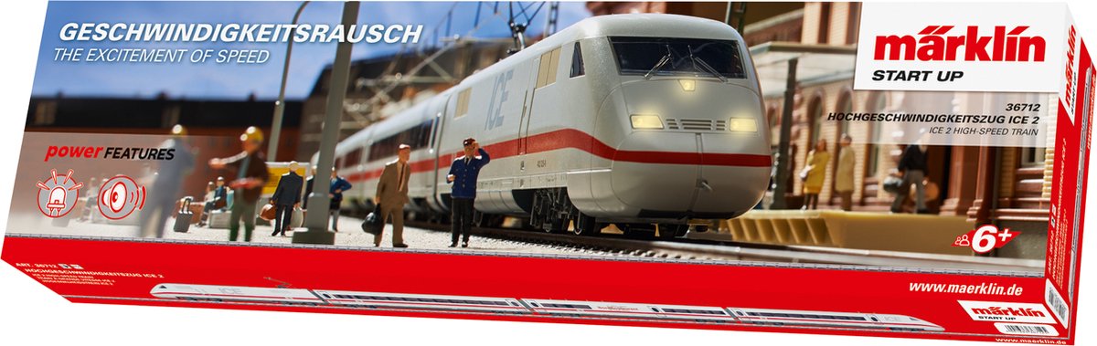 Märklin start up - motorwagentrein ice 2 serie 402