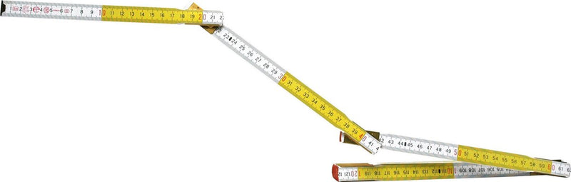 Stanley handgereedschap duimstok geel wit | 2m - 15mm - 0-35-458
