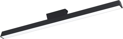 Eglo connect.z simolaris-z smart plafondlamp - 122 cm - zwart wit - instelbaar rgb wit licht - dimbaar - zigbee