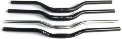 Xlc hb-m04 mountainbike stuur - riserbar - aluminium - mat zilver- 630mm - 25,4mm - 30mm