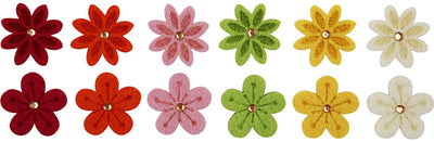 Https: www.cchobby.nl bloemen-van-vilt-met-strassteen-d-30-mm-dikte-2-5-mm-12-stuk-1-doos