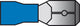 Carpoint kabelverbinders 740 blauw blister 10-stuks