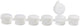 Creotime strip verfpotjes, 20 stuks
