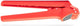 Dreamfarm knoflookpers garject lite , rood nylon - 19cm - easy clean |