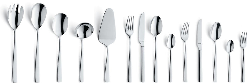 Amefa martin - 6 persoons - 60-delige bestekset - voor 6 personen - zilver-luxe geschenkdoos- hoogwaardig 18 10 chroomnikkelstaal