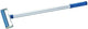Merkloos sans marque egelroller 15 cm kunststof aluminium steel