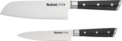 Tefal ice force messenset - 2-delig - santokumes 16,5 cm - pettymes 13 cm - rvs - duurzaam