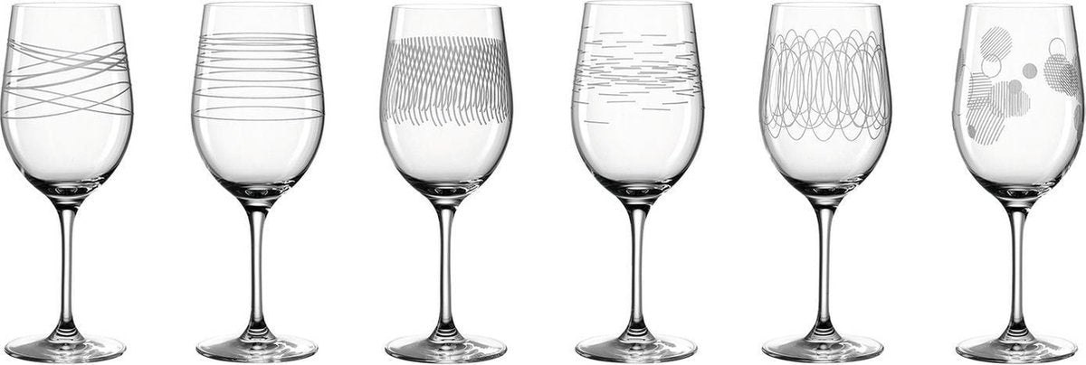 Leonardo casella - wijnglas assorti - 430 ml - 6 stuks