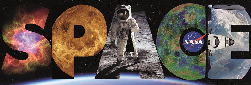 Clementoni - puzzel - 1000 stukjes - panorama - nasa 2021 - puzzel voor volwassenen en kinderen
