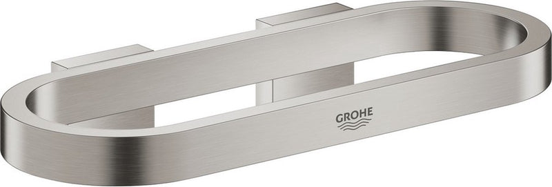 Grohe selection handdoekring of houder voor zeepschaal en douchetray - supersteel (rvs look) - 41035dc0