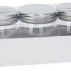 Koopman opbergpotjes speelgoed set met deksel multicolor 9x7cm 5 stuks.