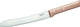 Opinel parallèle n°116 broodmes - 21cm - rvs beukenhout - op kaart