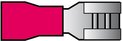 Carpoint kabelverbinders 741 rood blister 10-stuks