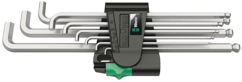 Wera winkelschlüsselsatz 950 pkls 9 sm