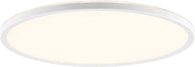 Brilliant avola - plafondlamp - ø 42 cm - led 22w - 3000lm - 2700k-6500k - cct - timer - nachtlicht - dimbaar - afstandsbediening - ip20 - wit