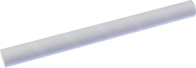 Raadhuis brievenbuskoker - a3 - wit - rond 27mm - lengte 36cm - 5 stuks