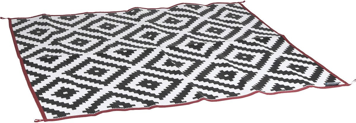 Bo-camp - urban outdoor - chill mat - lewisham - xl - zwart wit