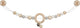 Goki houten wandelwagenketting ster grijs met clips
