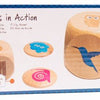 Bs toys vogels in actie hout - kinderspel