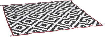 Bo-camp - urban outdoor - chill mat - lewisham - l - zwart wit