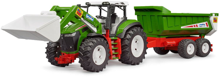 Bruder tractor met frontlader
