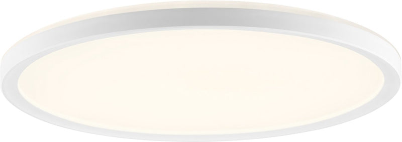 Brilliant avola - plafondlamp - ø 29.3 cm - led 18w - 2400lm - 2700k-6500k - cct - timer - nachtlicht - dimbaar - afstandsbediening - ip20 - wit
