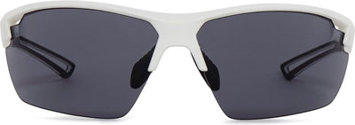 Agu valiant - sportbril - fietsbril - unisex - wit - grilamid tr90 - uv 400 - anti-allergene neuspads one size