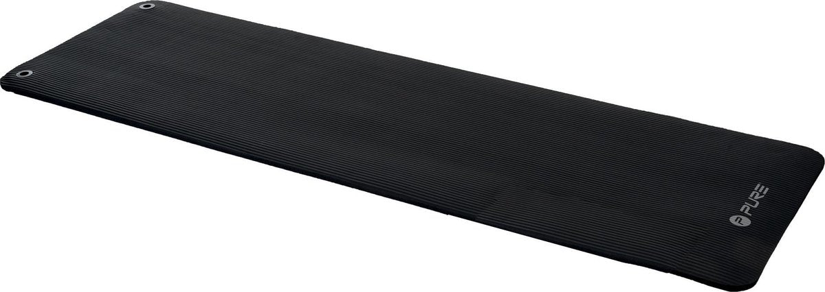 Pure2improve - fitness mat pro xl - nbr - zwart