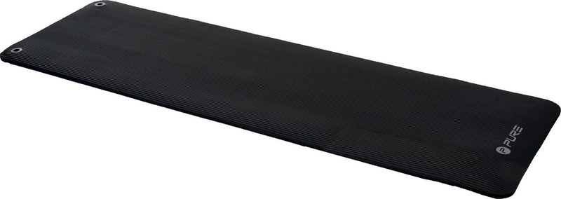 Pure2improve - fitness mat pro xl - nbr - zwart